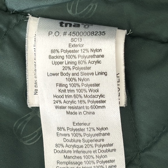 TNA Gun barrel winter coat size L - Picture 14 of 17